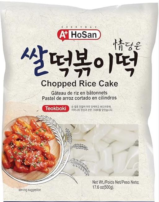 Hosan Tteokbokki Rice Cake 500g