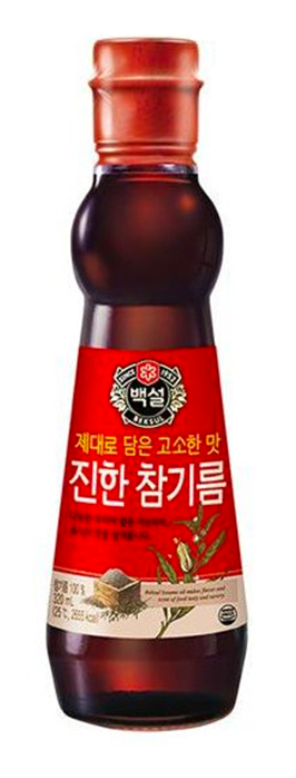 백설 진한 참기름 320ml