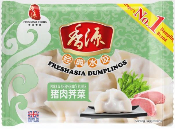 FRESHASIA Pork & Shepherd's Purse Dumplings 400g