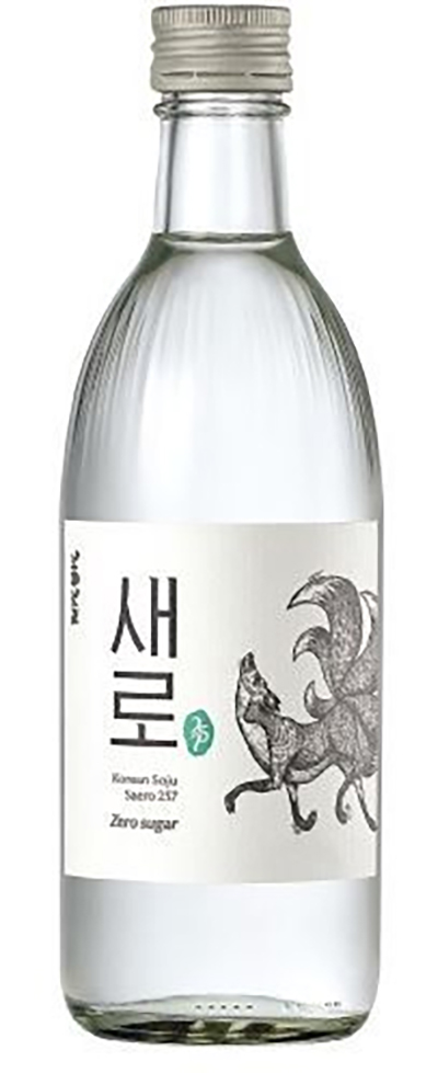 Lotte Soju Saero Zero Sugar (Alk 16%) 375ml