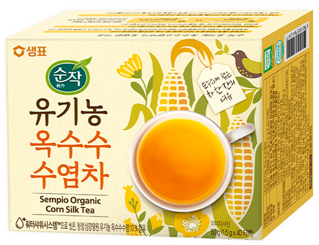 Sempio Soonjak Organic Corn Whisk Tea Bag 20X1.5g