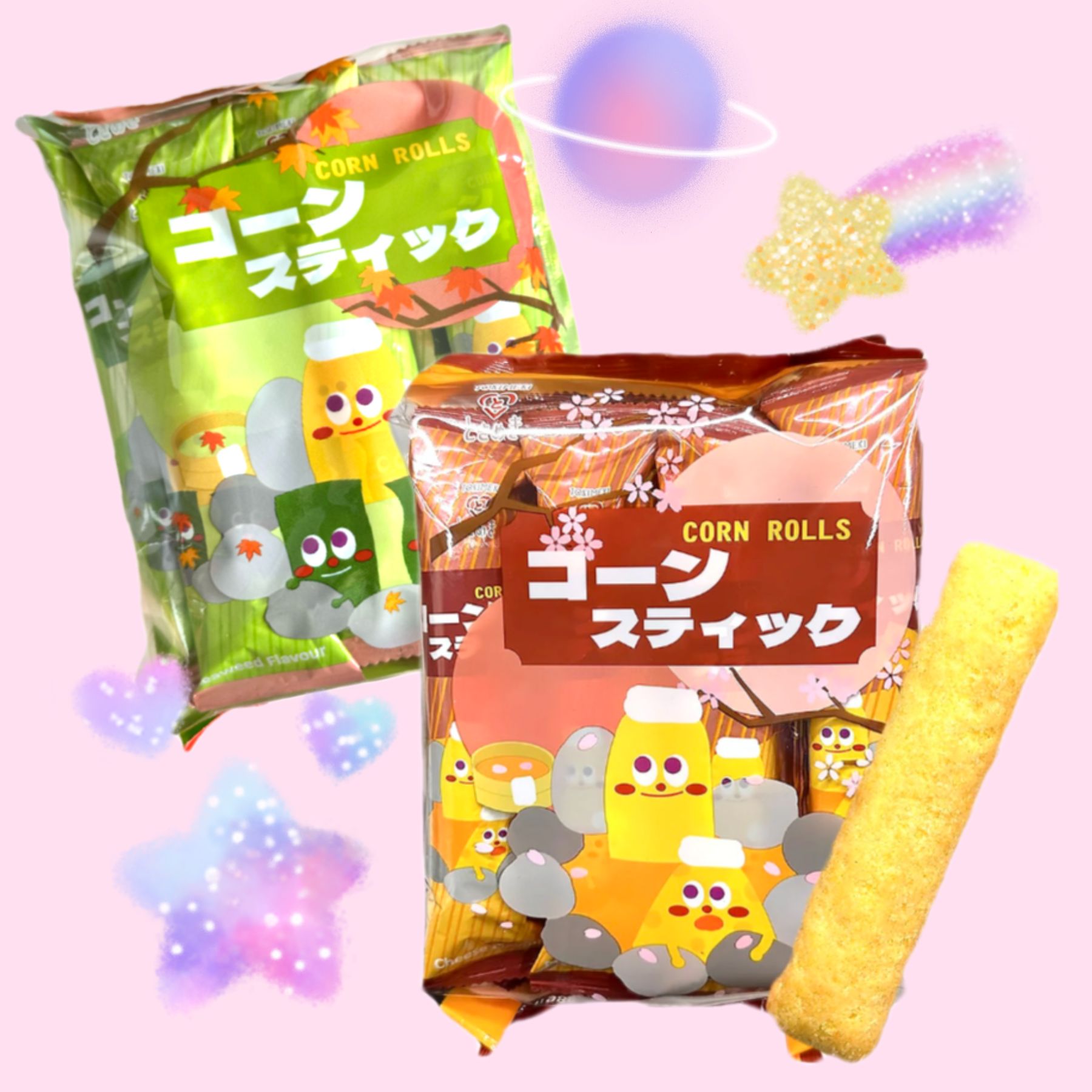 Tokimeki Corn Rolls seaweed 98g