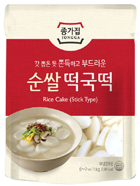 Jongga Tteokguk Rice Cake 1kg