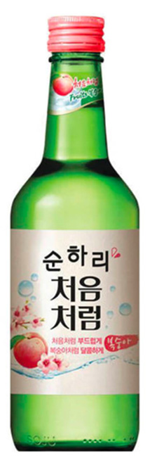 Lotte Sunhari Peach 360ml
