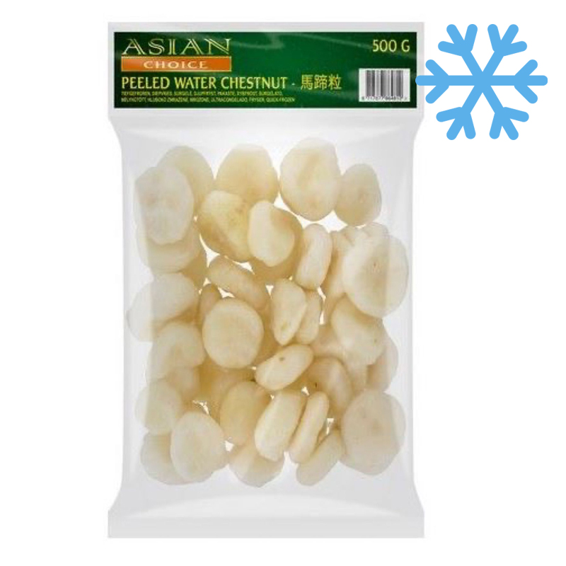 ASIAN CHOICE Water Chestnuts Peeled 500g