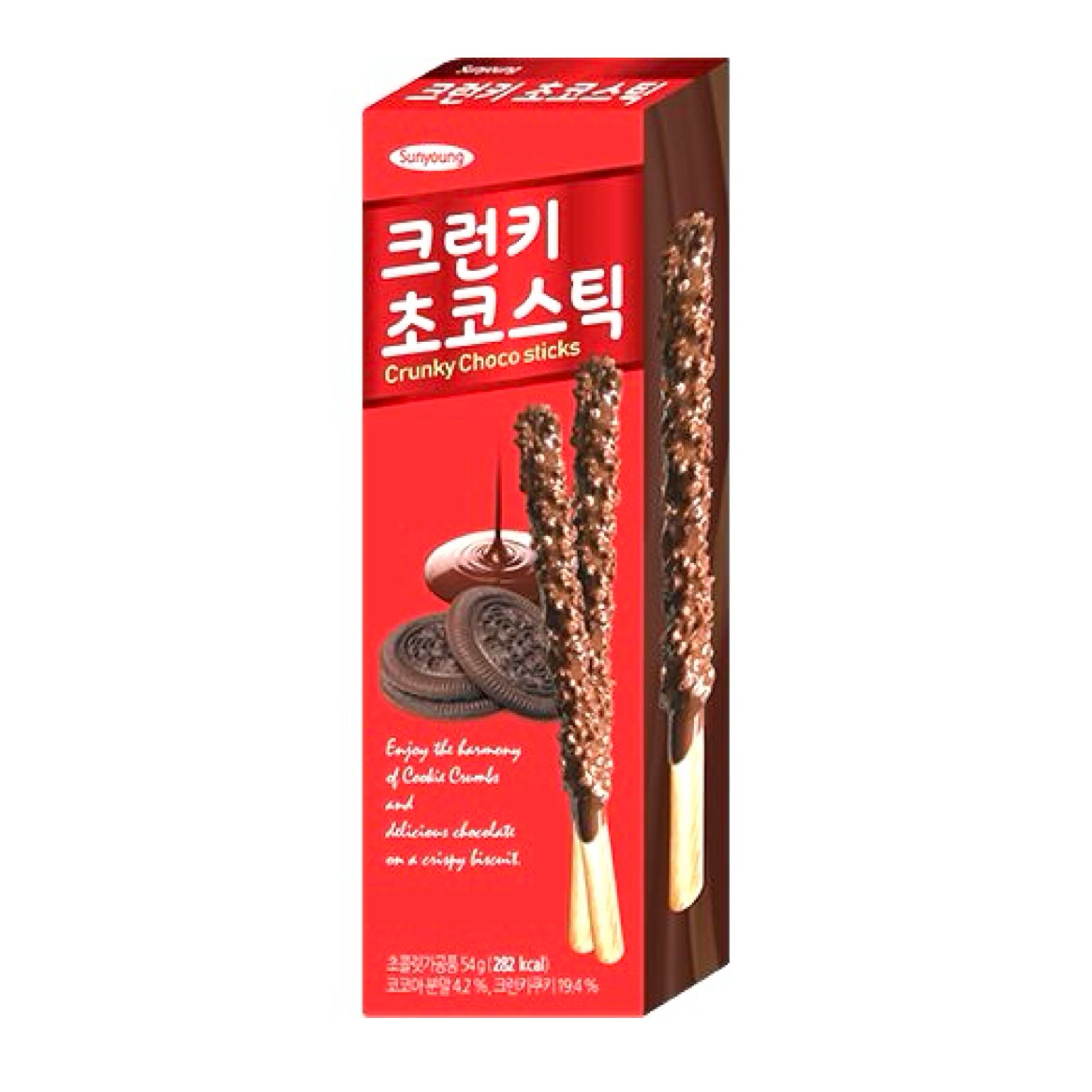 SUNYOUNG  Choco Stick Crunky 54g