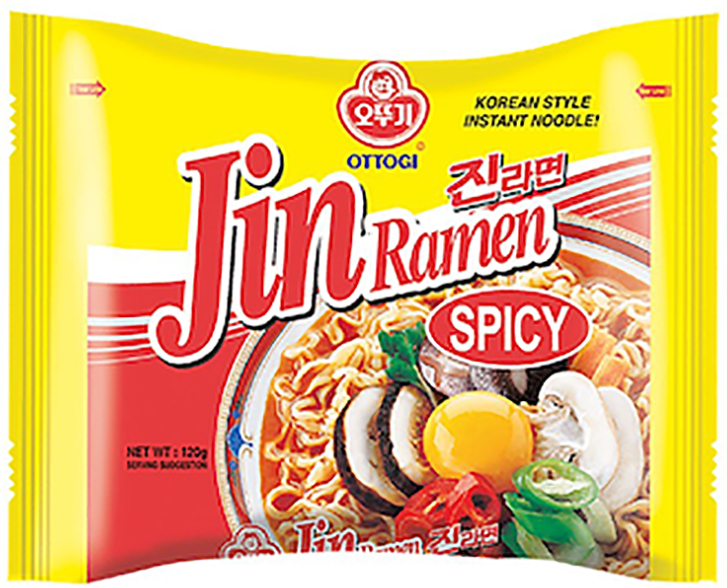 Ottogi Jin Ramen Spicy 120g