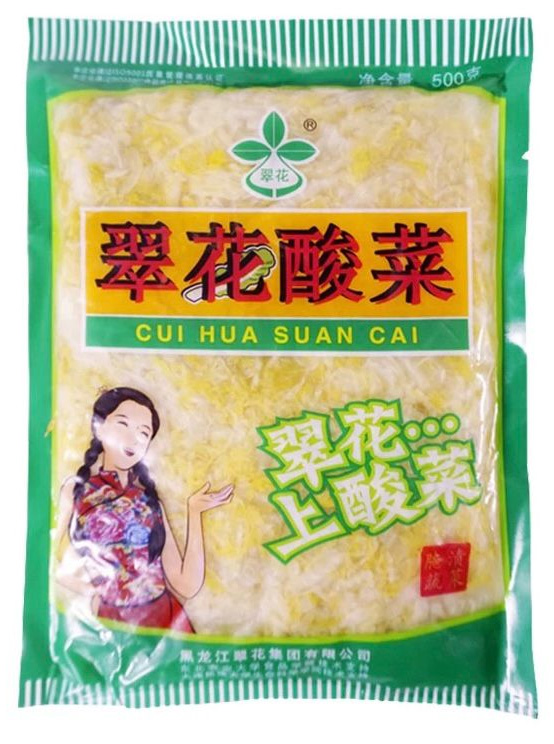 CUIHUA sour vegetable strips 500g