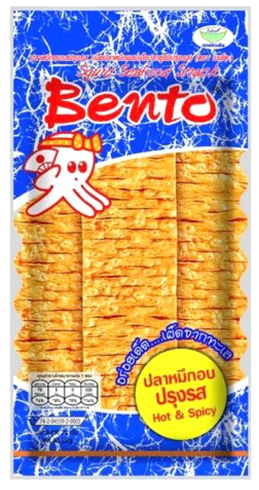 BENTO squid snack hot/spicy 20g