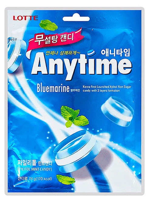 Lotte Anytime Blue Marine 60g