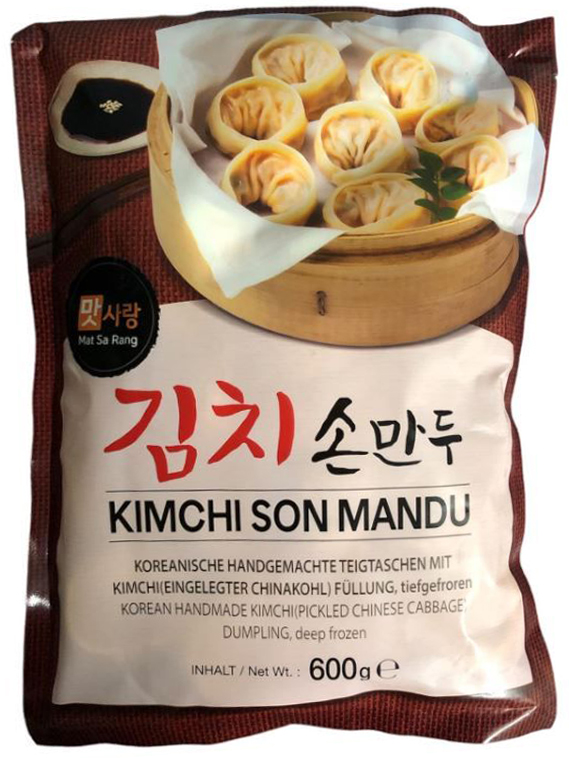 Matsarang Kimchi hand dumplings 600g