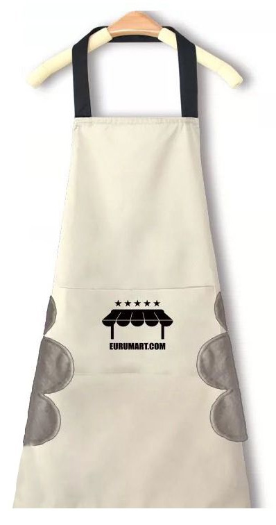 Waterproof apron (with towel) White