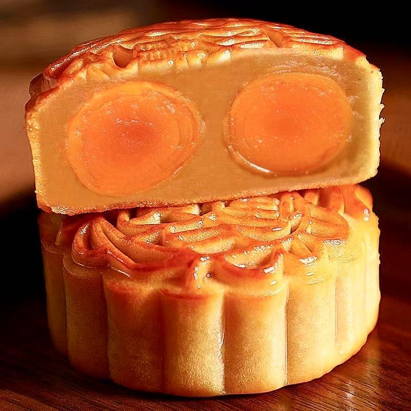Durian Double Yolk Mooncake 750g