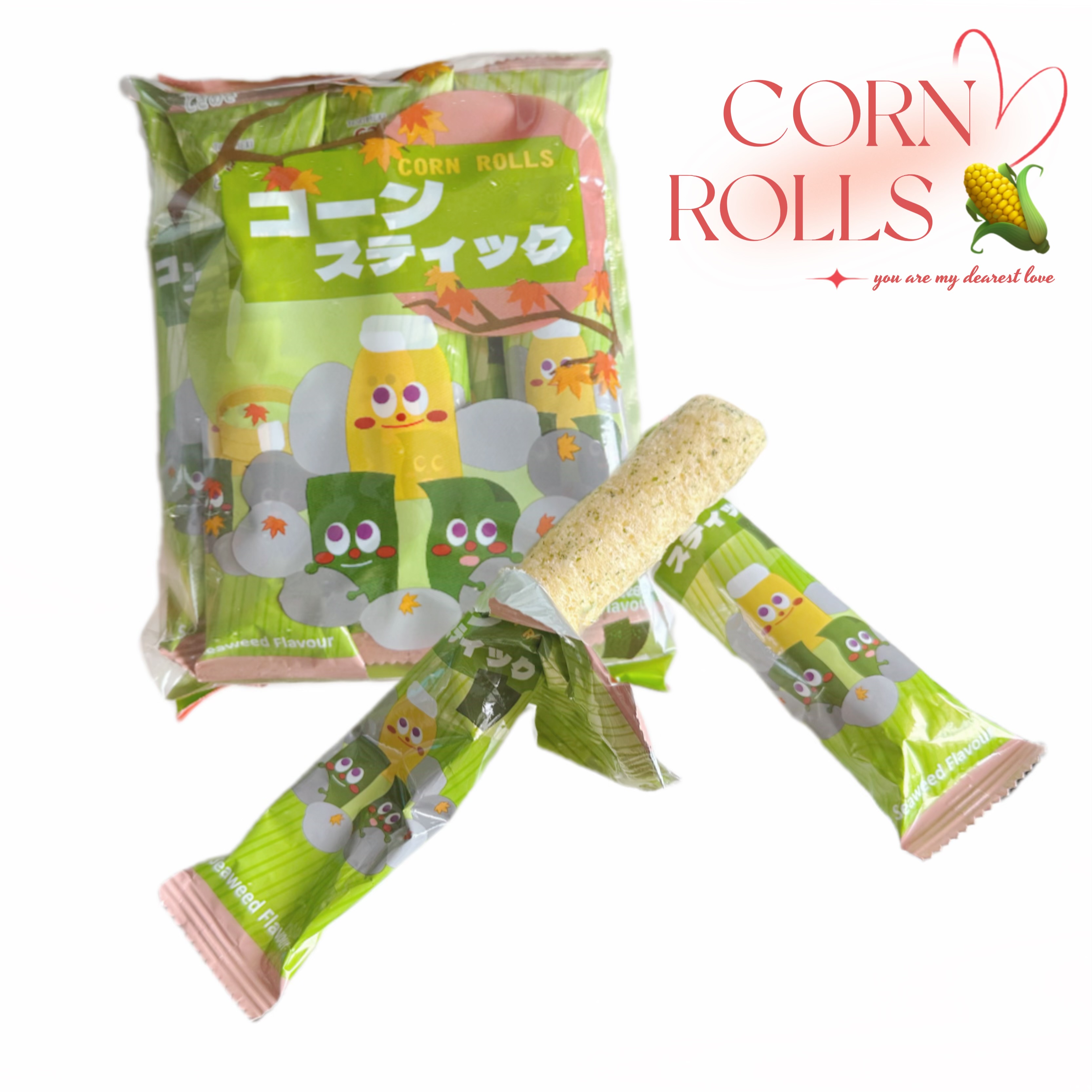 Tokimeki Corn Rolls seaweed 98g