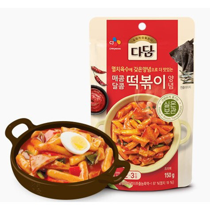 CJ Dadam Sweet&Spicy Tteokbokki Sauce 150g