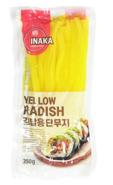 Inaka 紫菜包饭用腌萝卜条 350g