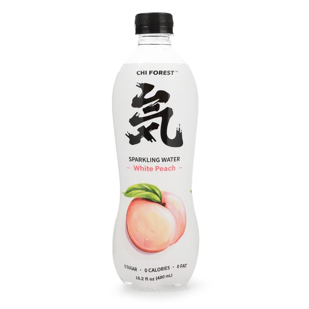 Yuanqi Forest White Peach Soda Water 480ml