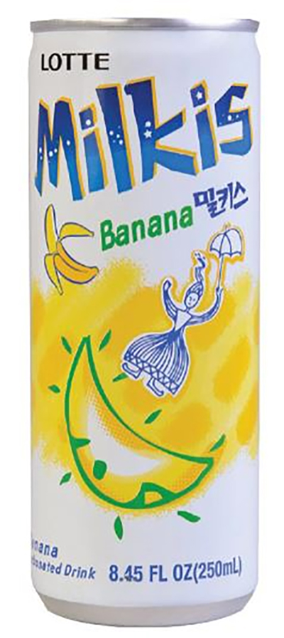 Lotte Milkis banana 250ml