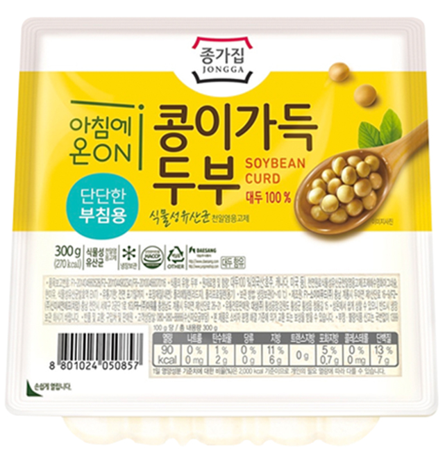 Jongga Tofu for frying 300g