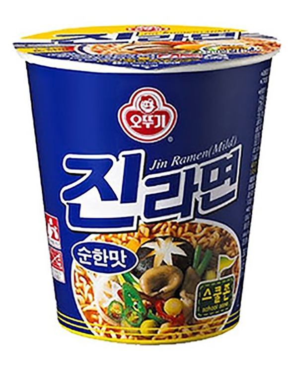 Ottogi Jin Ramen Mild Cup 65g