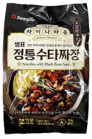 Sempio NoodlesBlack Bean Sauce 640g