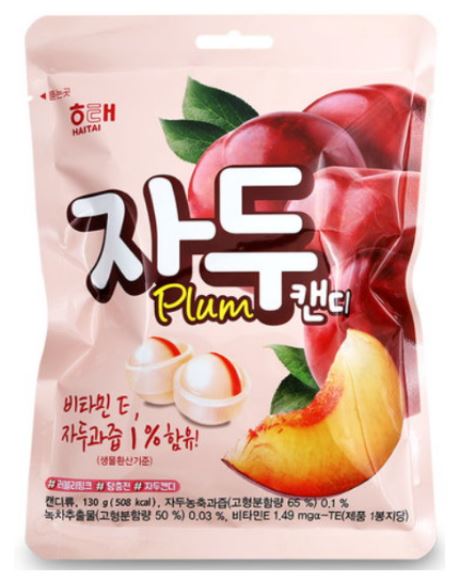 HAITAI candy plum flavor 130g