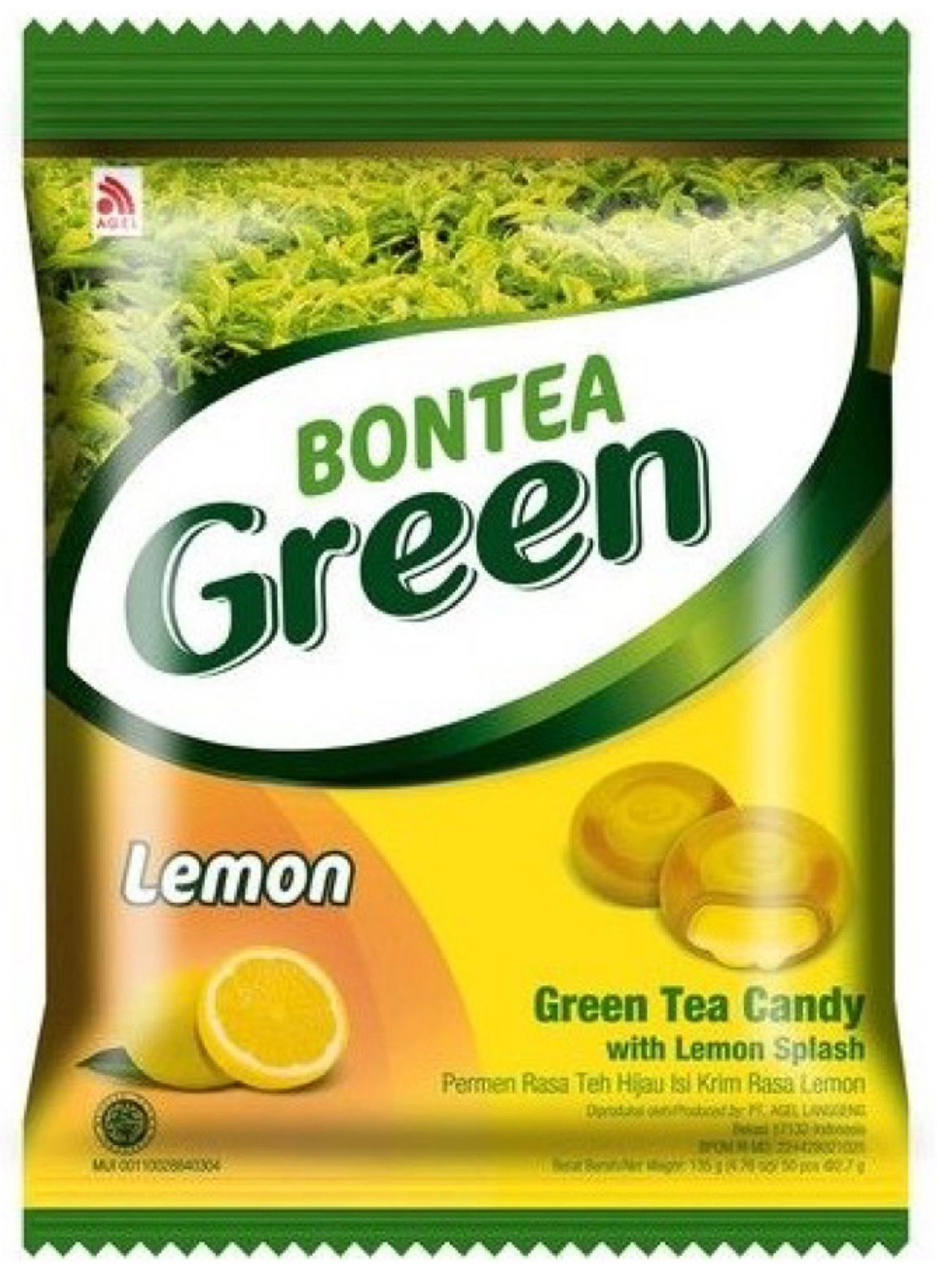 BONTEA Green Tea Lemon Candies 135g