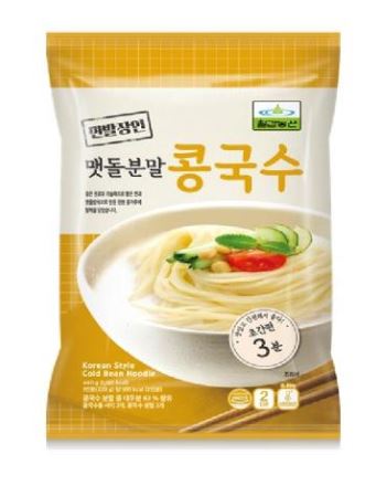 칠갑 면발장인 맷돌분말 콩국수(2인분)  440g