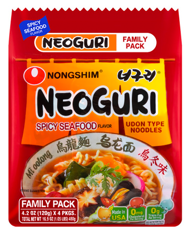 Nongshim Spicy Neoguri Multi Pack 5X120g
