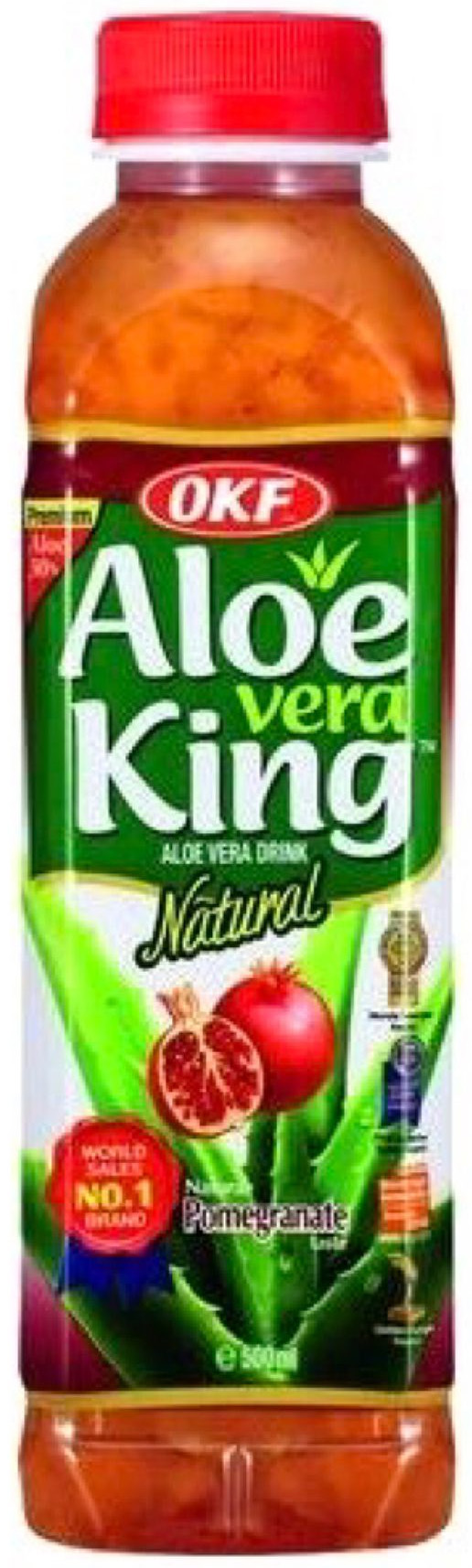 OKF  Aloe Vera Drink Pomegranate 500ml