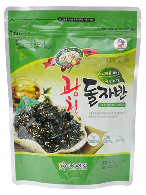 KC Olive oil Green tea Seaweed 70g