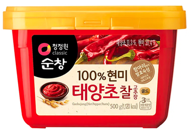 Chung Jung One Sunchang Brown Rice Taeyangcho Red Pepper Paste 500g