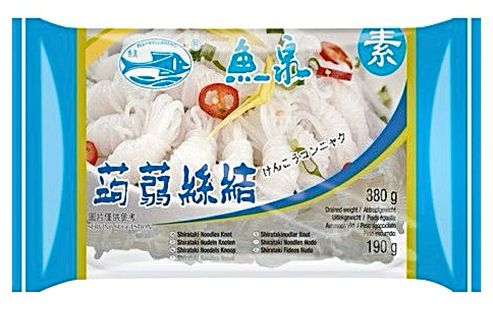 FISH WELL Konjac Cotton Knot 380g