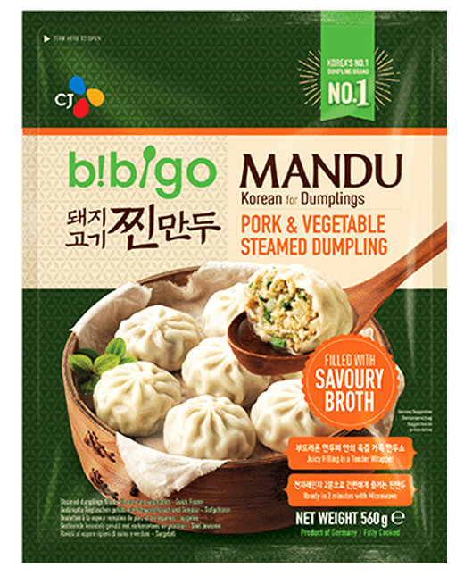 BIBIGO Pork/Vegetable dumplings 560g