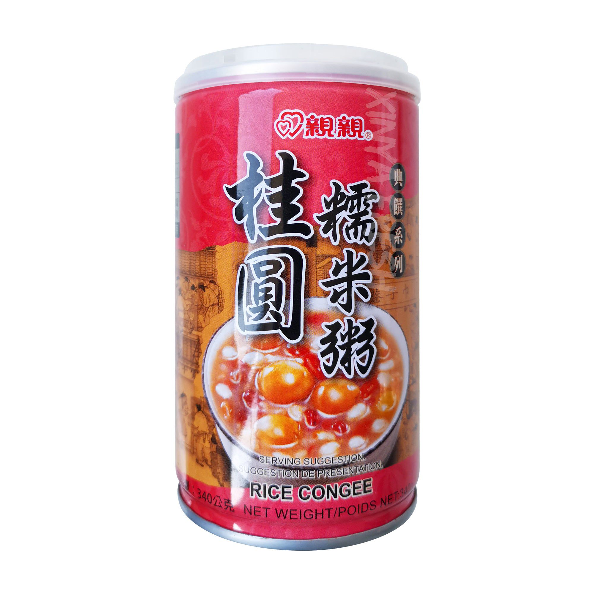 QQ Canned Longan Glutionous Rice Congee 370g