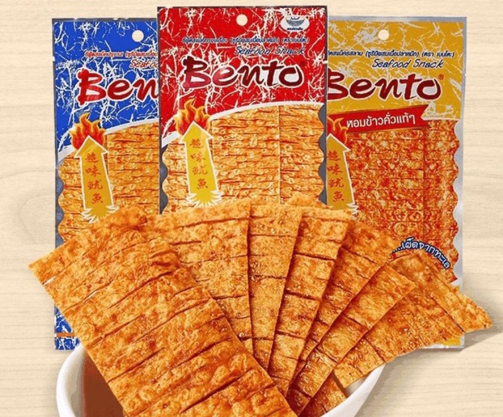 BENTO TintenfischSnack scharf/würzig 20g