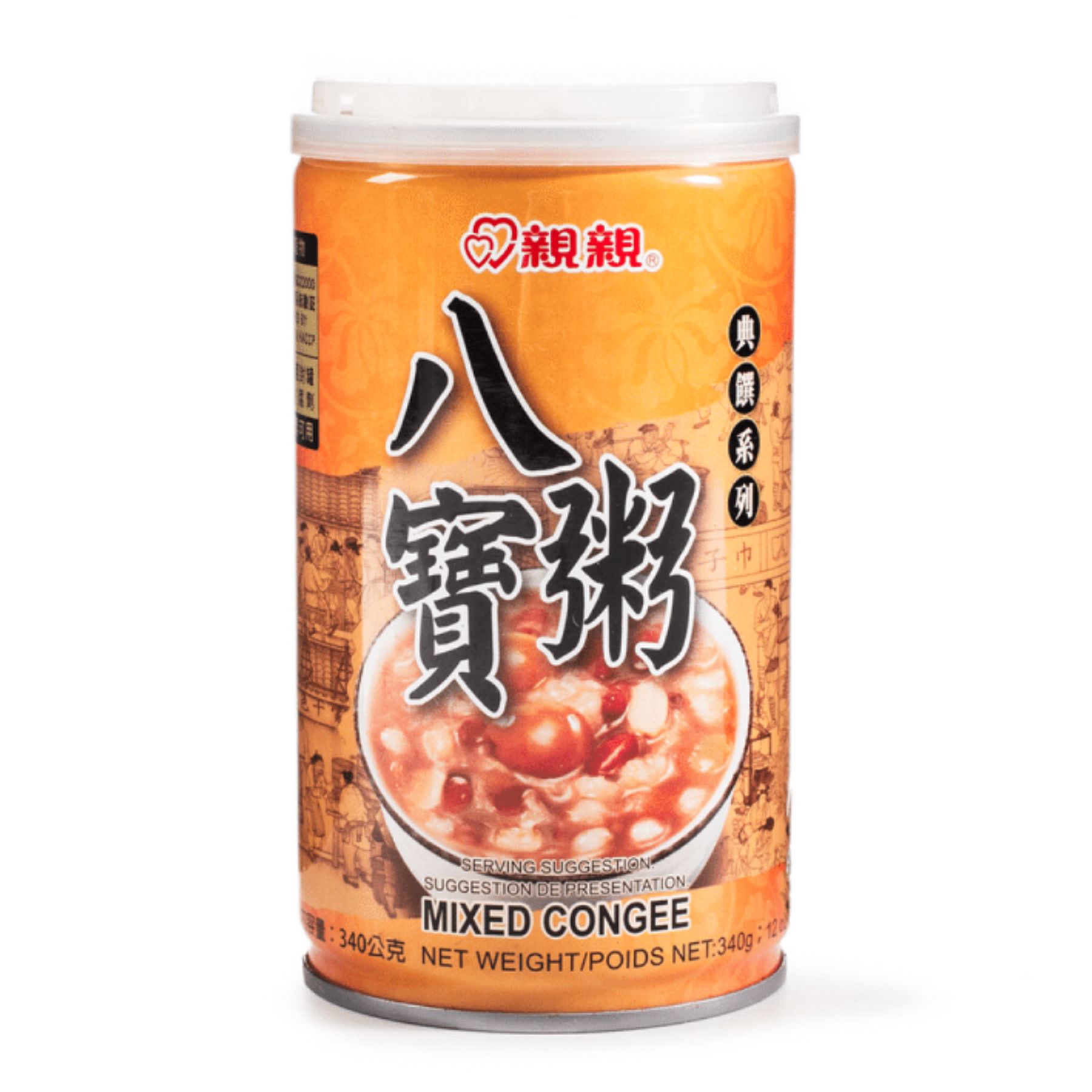 QQ Canned Mixed Congee 340g