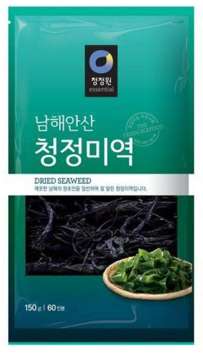 Chung Jung One Seaweed Dried 150g