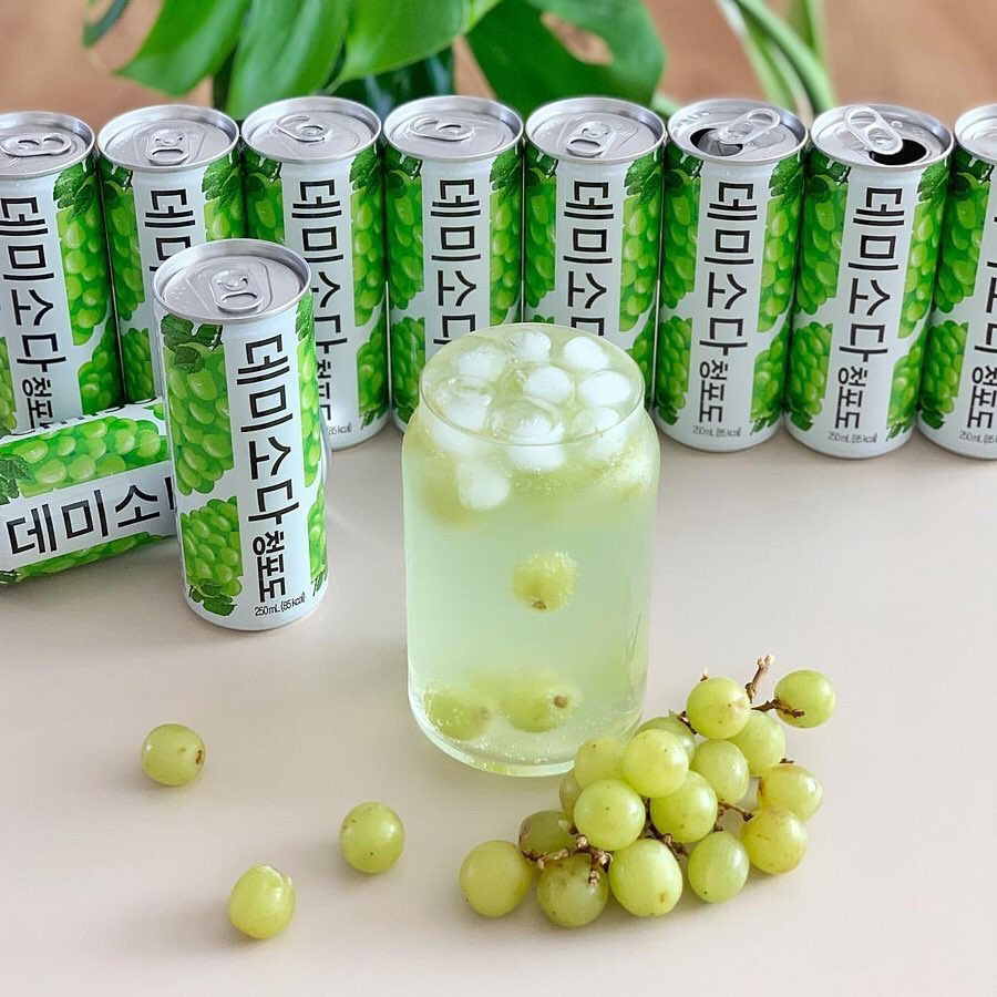 Donga Demisoda Green Grape 250ml