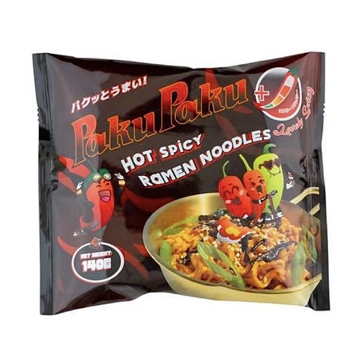 PakuPaku Inst Noodle Hot Spicy 140g
