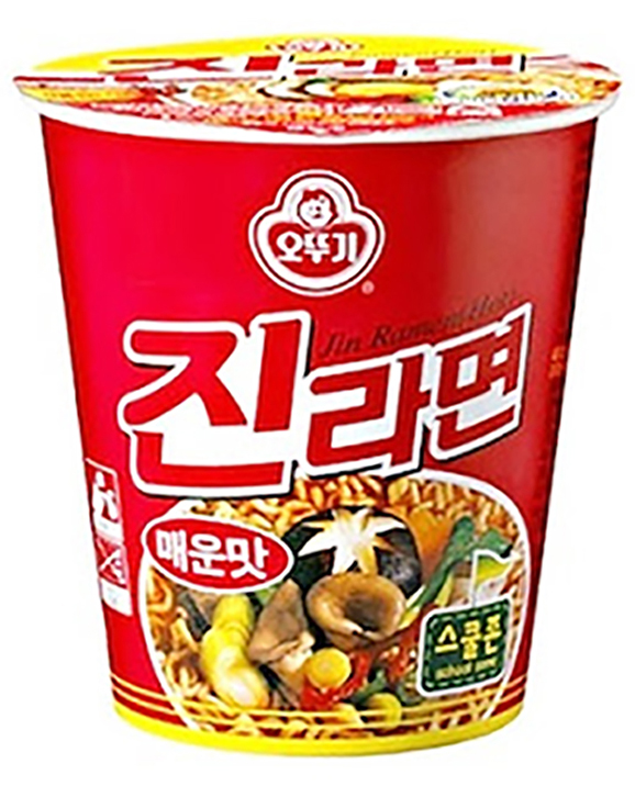 Ottogi Jin Ramen Spicy Cup 65g