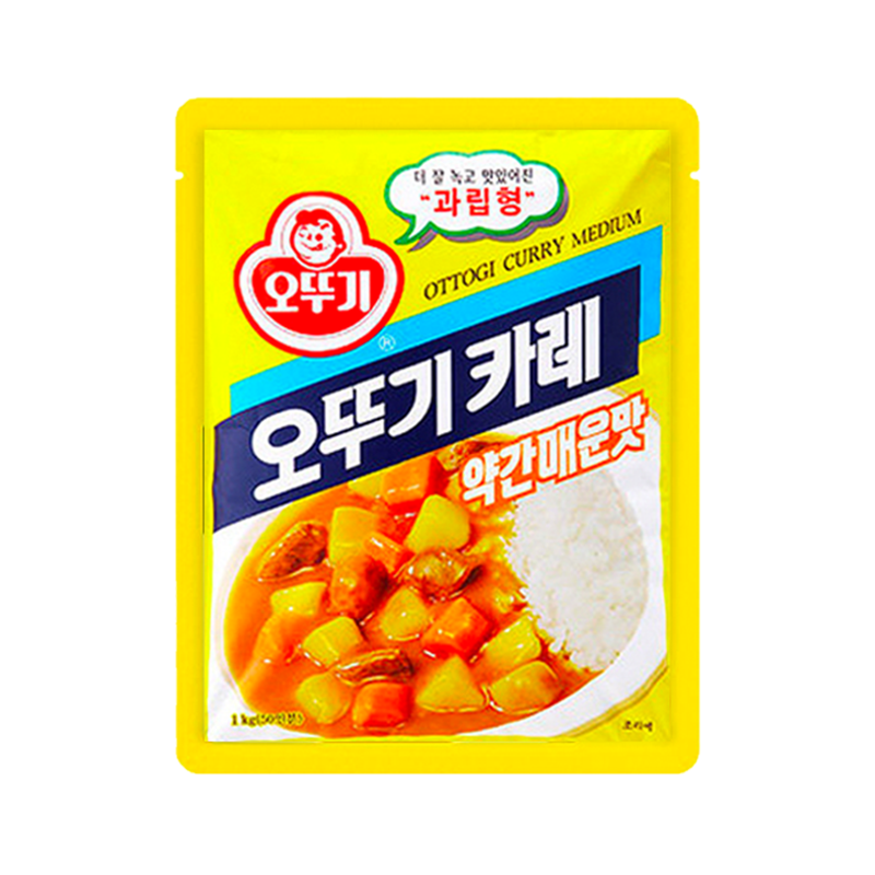 오뚜기 카레 약간 매운맛 1kg