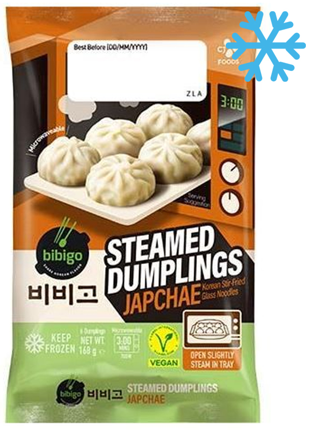 Bibigo Steamed Dumplings Japchae 168g