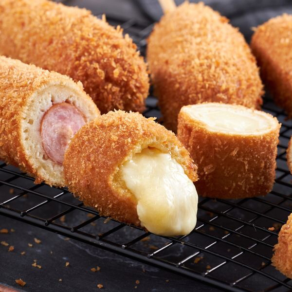 Korean Mozzarella Sausage Corn Dog 3 pcs