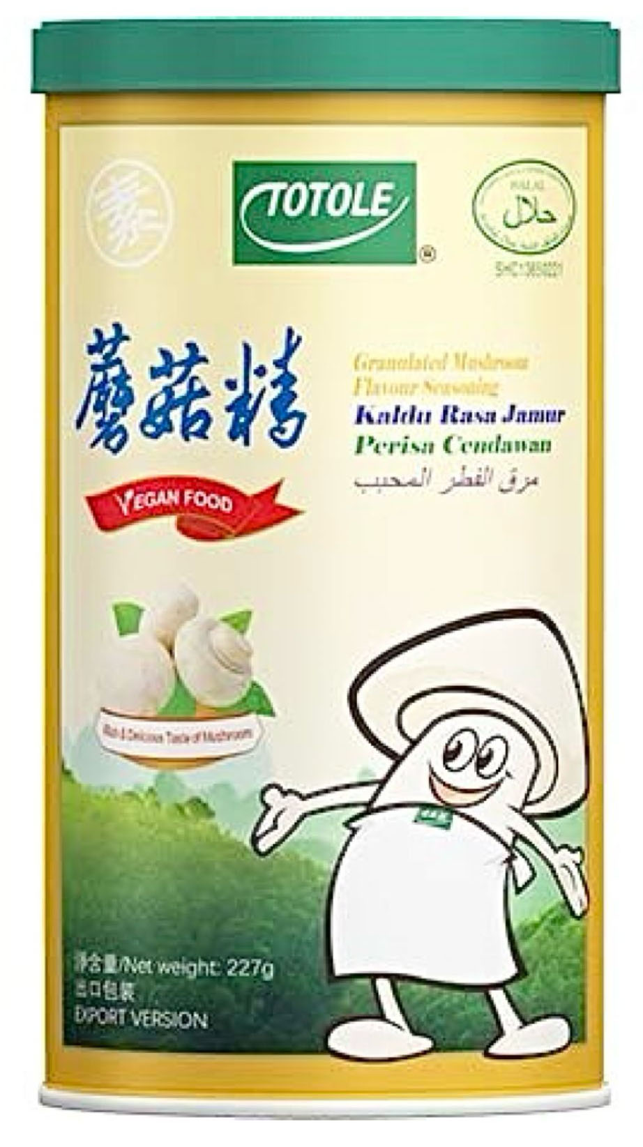 TOTOLE spice granules with mushroom flavor 227g