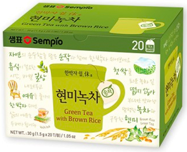 Sempio Pure Brown Rice Green Tea 20X1.5g