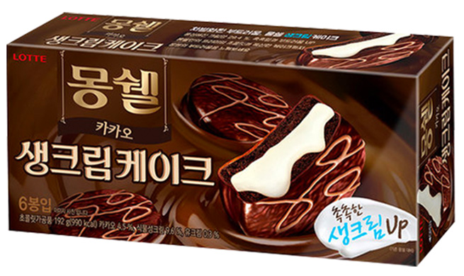 Lotte Moncher Cacao 192g 6 pieces