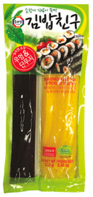 Surasang Gimbap Friends Burdock and Pickled Radish 240g