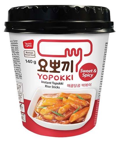 Yopokki Instant Topokki Sweet & Spicy 140g