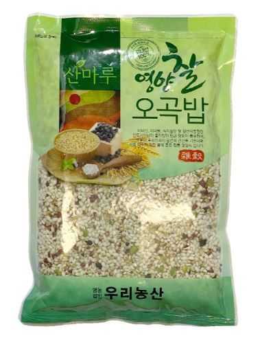 우리농산 영양찰오곡밥 500g